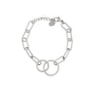 Bracelet Esmée avec cercles entrelacés
