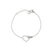 Bracelet Alba cœur avec zirconia