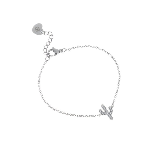 Bracelet Alba cactus et zirconiums