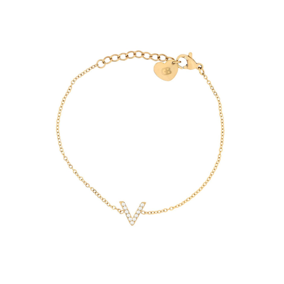 Bracelet Alba V et zirconiums