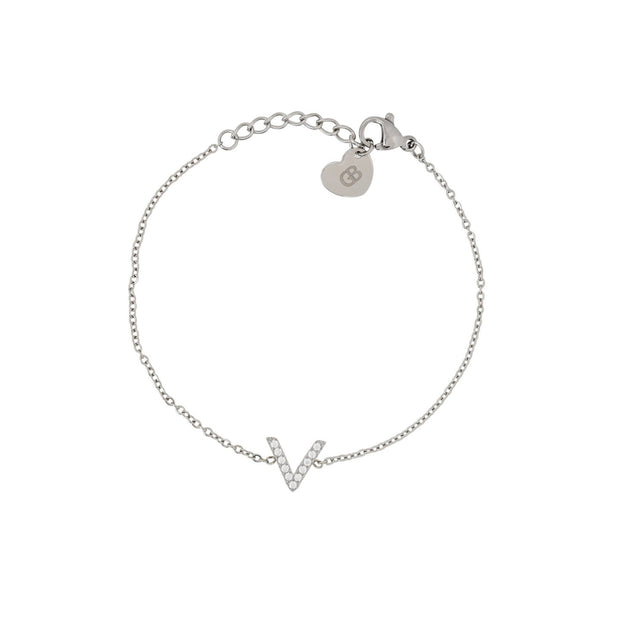 Bracelet Alba V et zirconiums