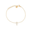 Bracelet Alba croix et zirconias