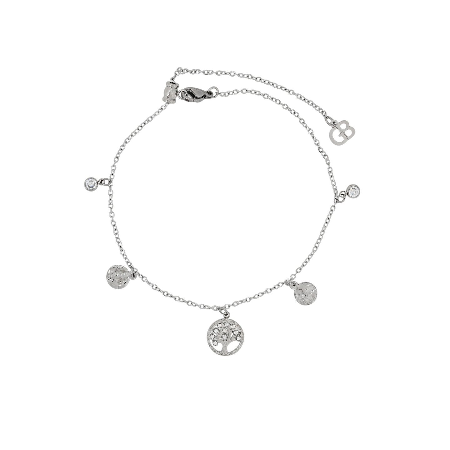 Bracelet Alba de cheville acier arbre de la vie