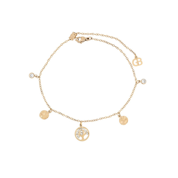 Bracelet Alba de cheville acier arbre de la vie