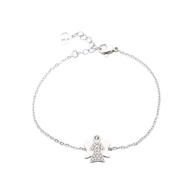 Bracelet Alba en acier ange brillants