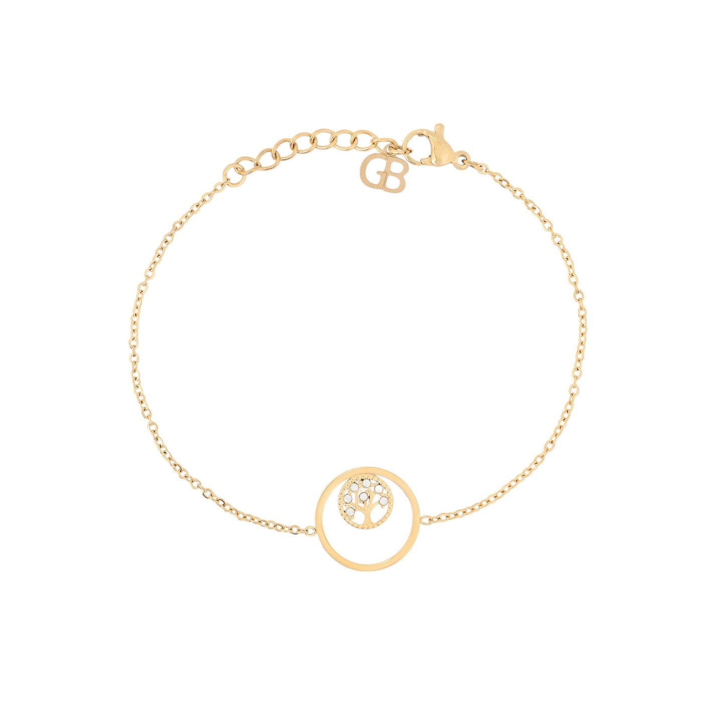 Bracelet Alba en acier arbre de la vie