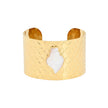 Bracelet rigide acier coração viana Aria