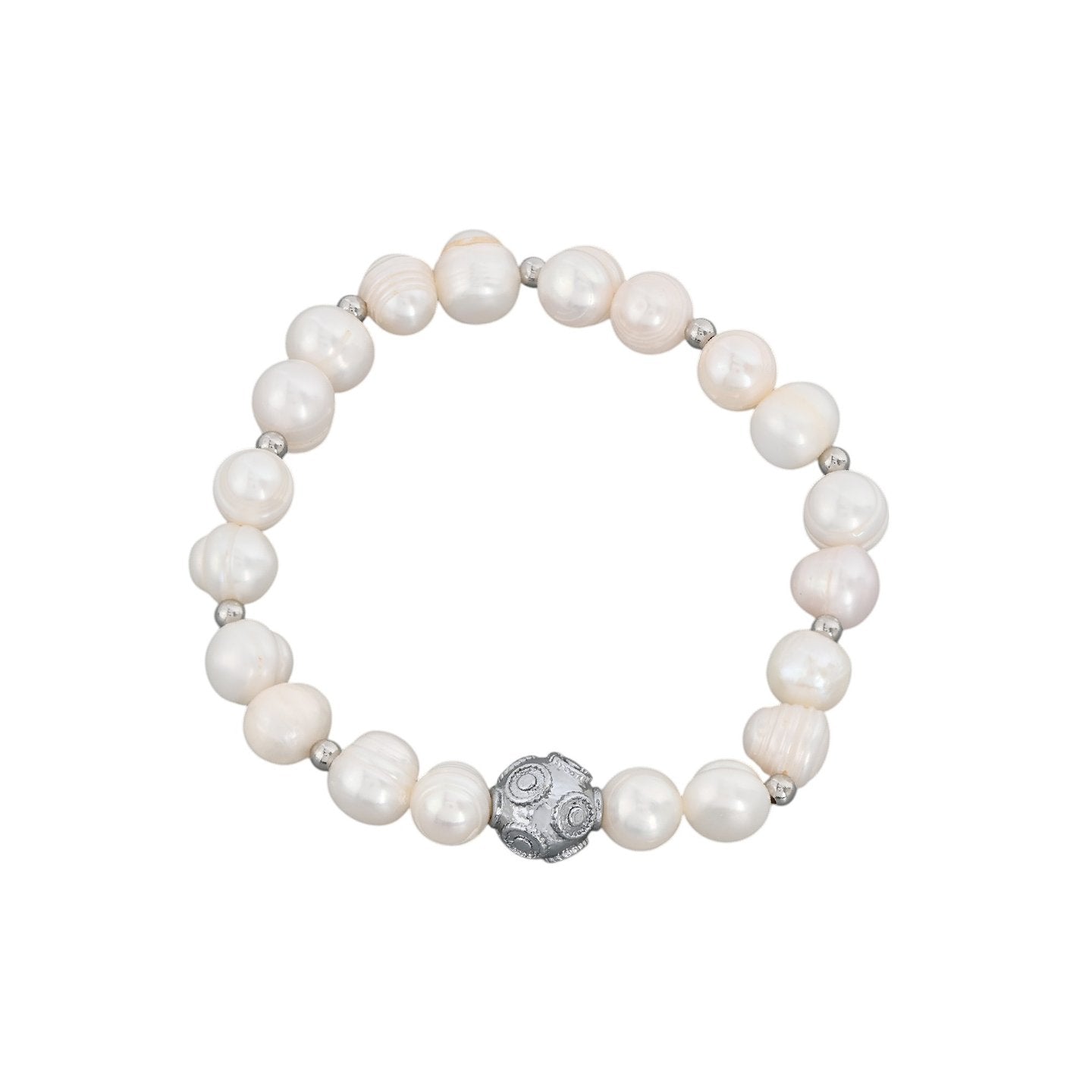 Bracelet perles en plaqué or bola de viana Aria
