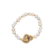 copie de Bracelet semi précieuse coração de viana perles Aria
