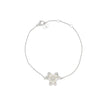 Bracelet en acier fleur nacre Luna