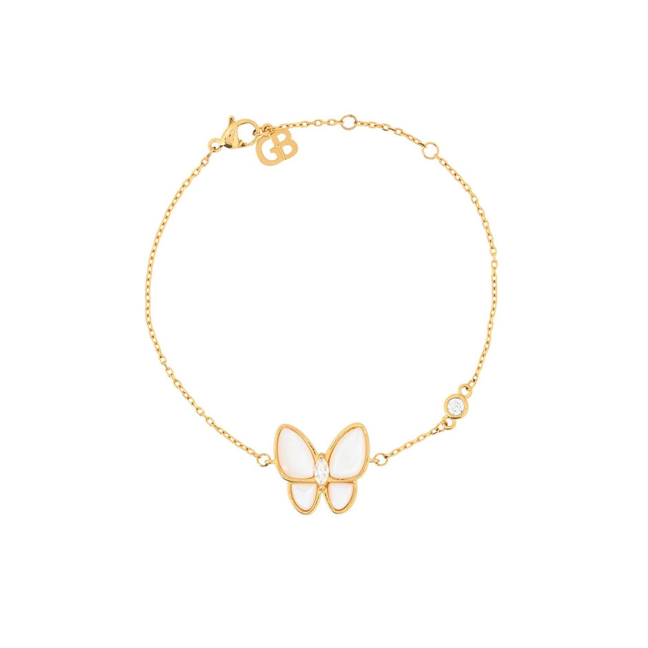 Bracelet BeLove papillon nacre Luna