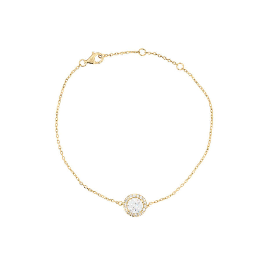 Bracelet Iris rond transparent