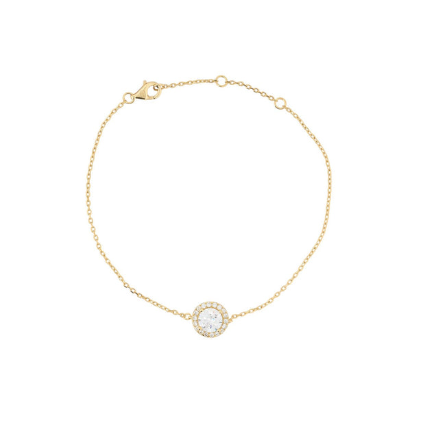 Bracelet Iris rond transparent