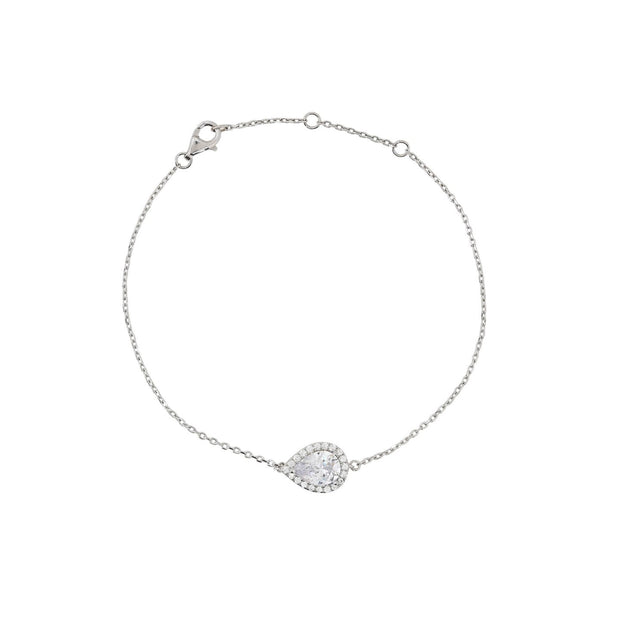 Bracelet Iris S925 ovale transparent