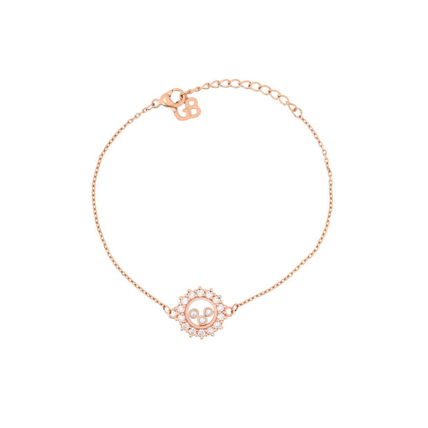 Bracelet semi précieuses rond irrégulier Luna