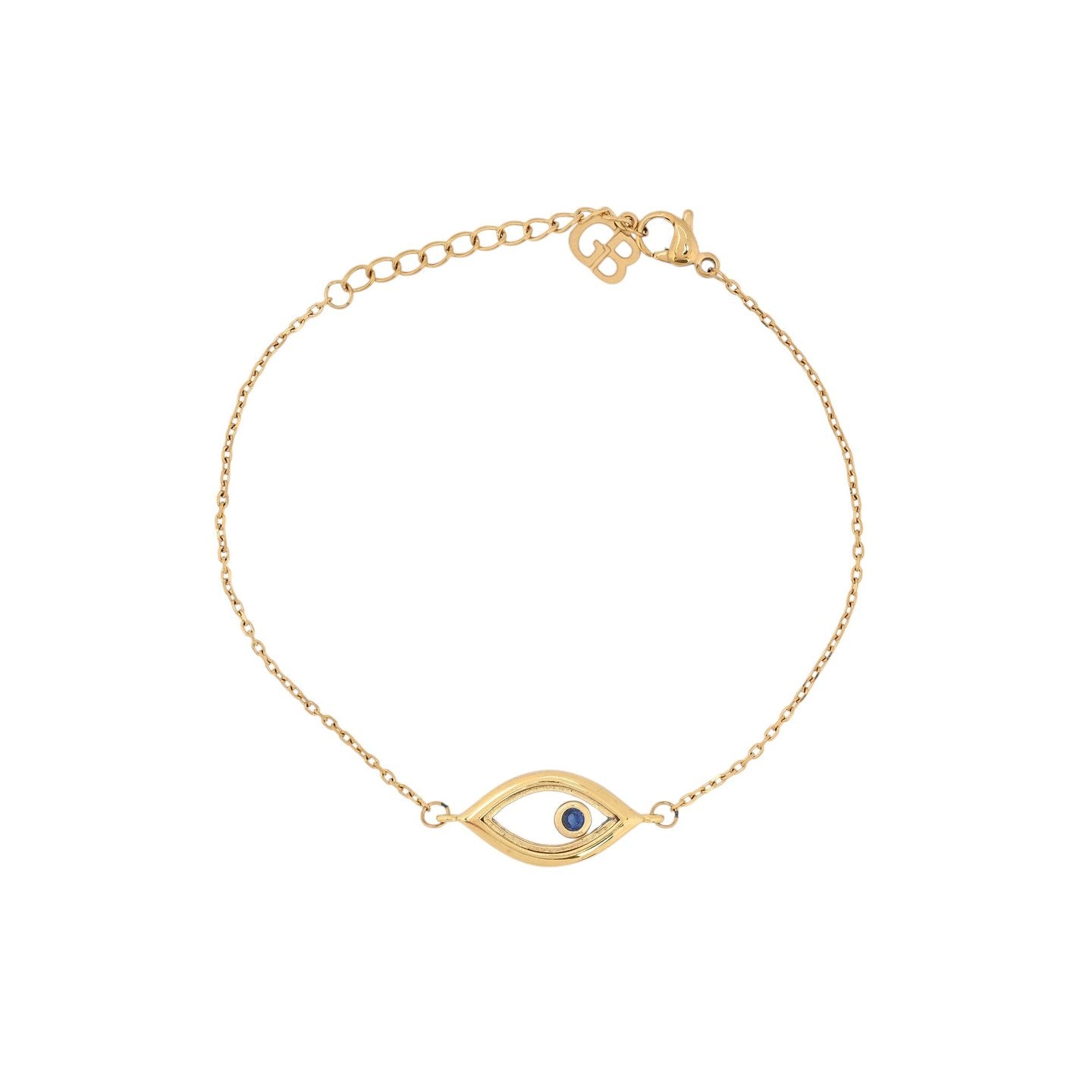 Bracelet semi précieuses oeil Luna