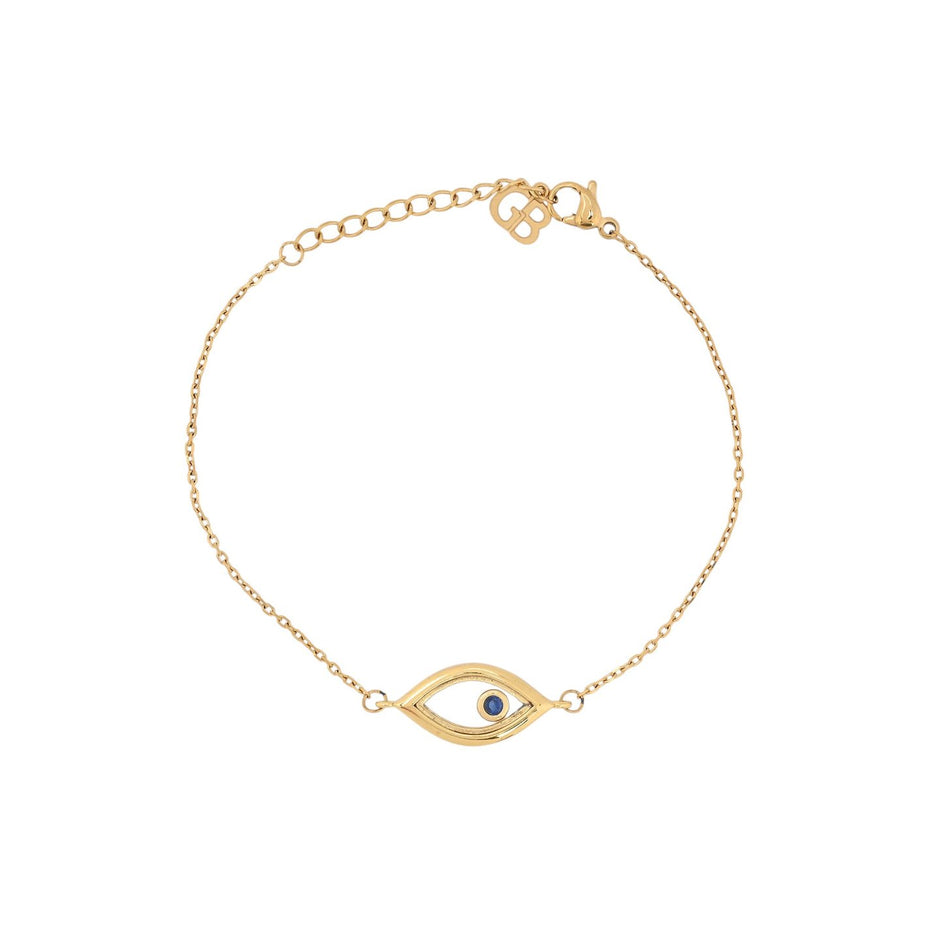 Bracelet semi précieuses oeil Luna