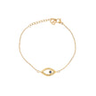Bracelet semi précieuses oeil Luna
