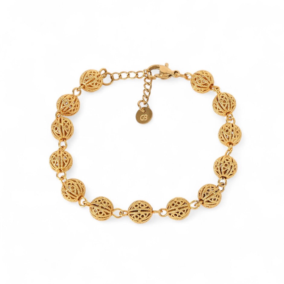 Bracelet semi-précieux bolas de viana 8mm Aria
