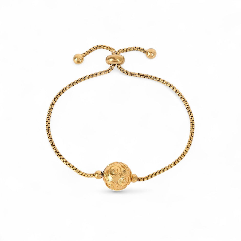 Bracelet réglable boule Viana Aria