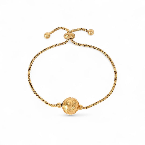 Bracelet réglable boule Viana Aria