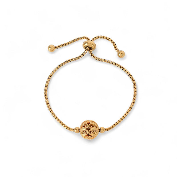 Bracelet réglable semi-bijou en perles viana Aria