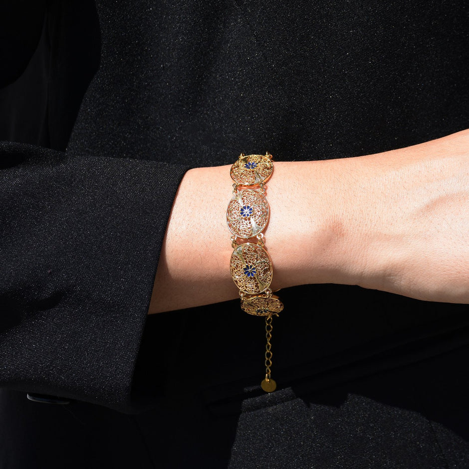 Bracelet Aria Portugal traditionnel avec fleur