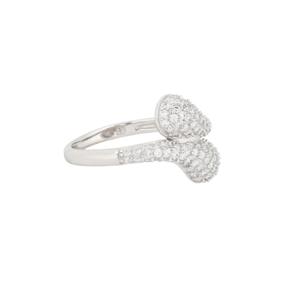 Bague Luna avec zirconias  R2312