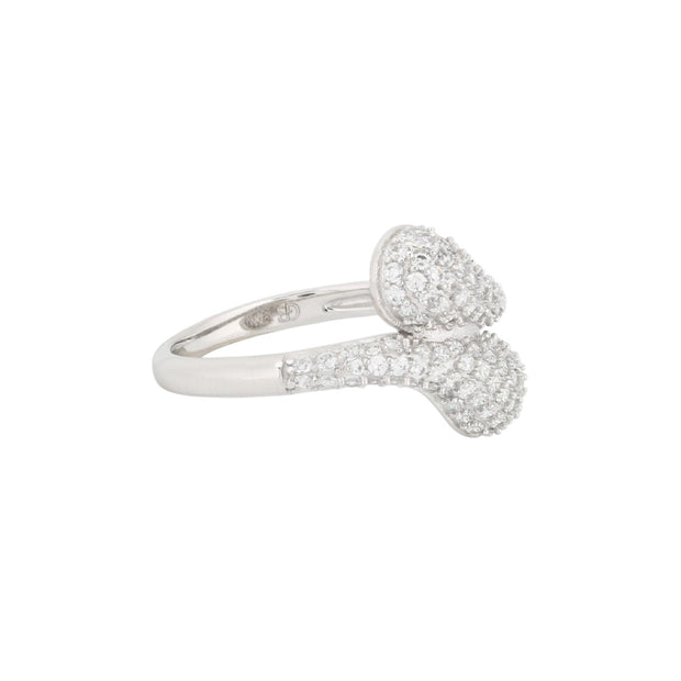 Bague Luna avec zirconias  R2312