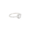 Bague Luna solitaire avec zircons R3669