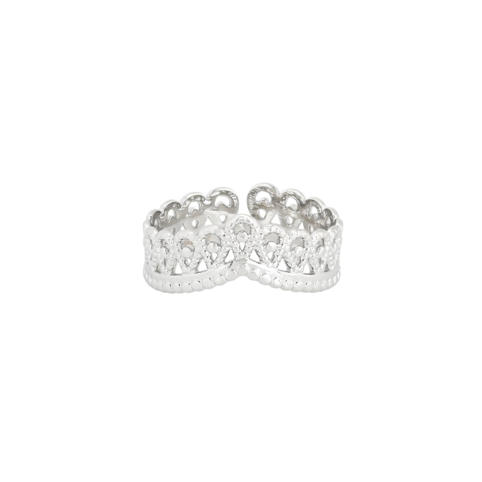 Bague alba ajustable couronne R331