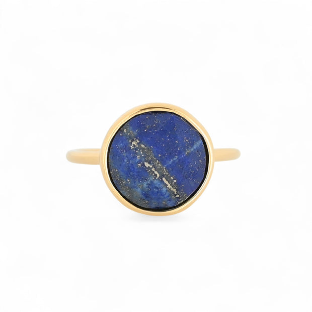 Bague alba avec pierre naturelle Bleu VR11-2