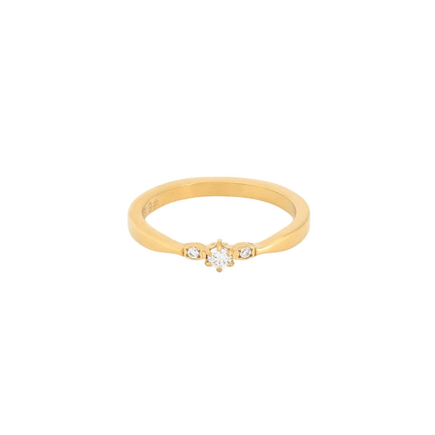 Bague alba avec zircons JZ7153