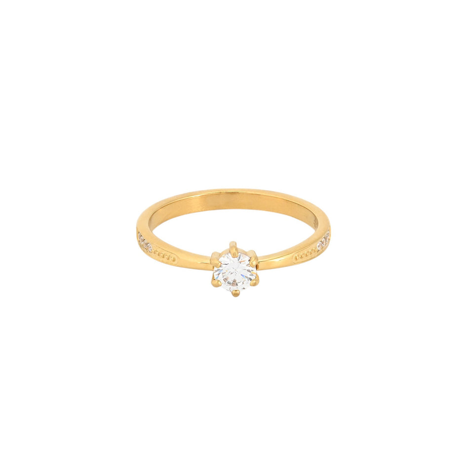 Bague alba avec zircons JZ7129