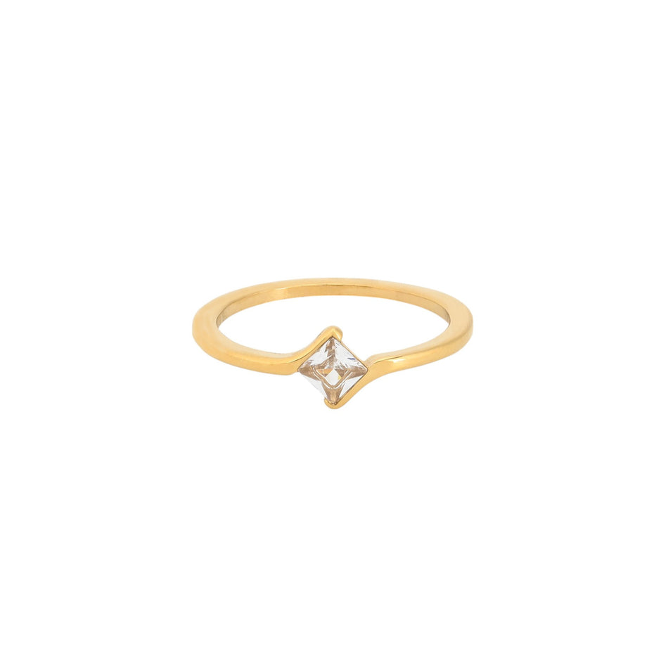 Bague alba avec zircons JZ7098