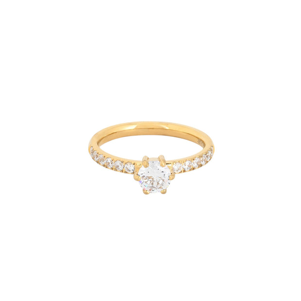 Bague alba avec zircons JZ6732