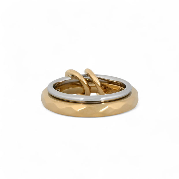 Bague alba deux alliances JZ6282