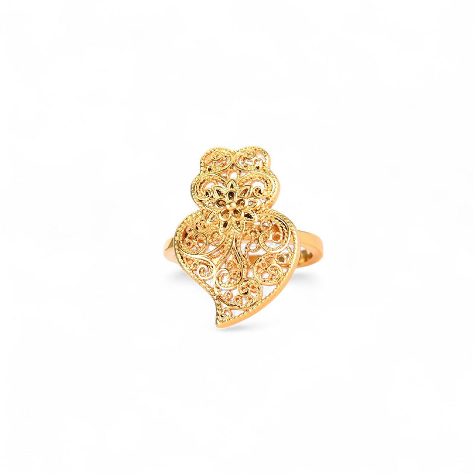 Bague Aria Portugal avec fleur