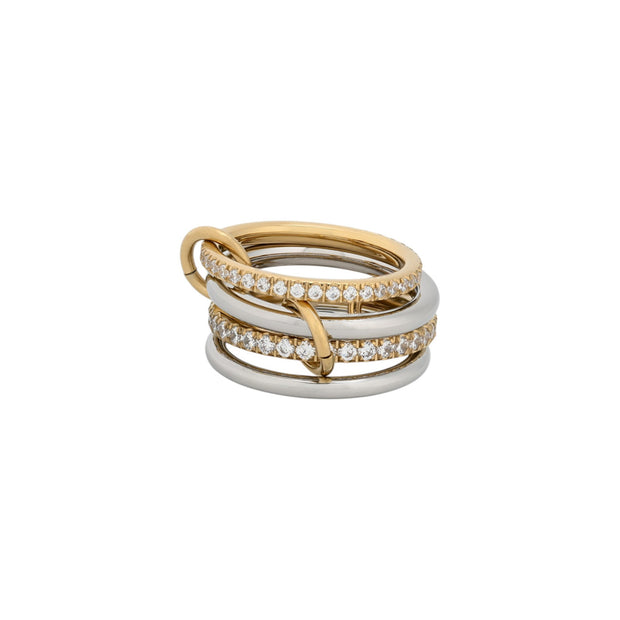 Bague Glamour avec quatre cercles