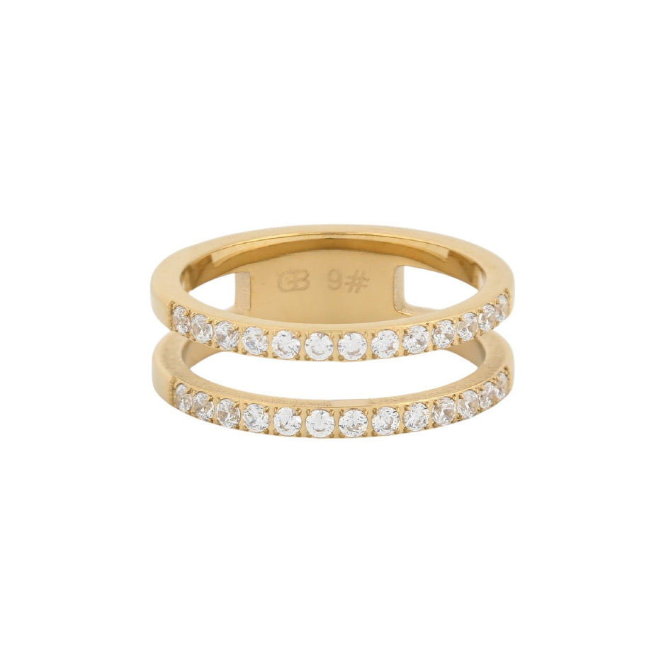 Bague Esmée avec zirconias