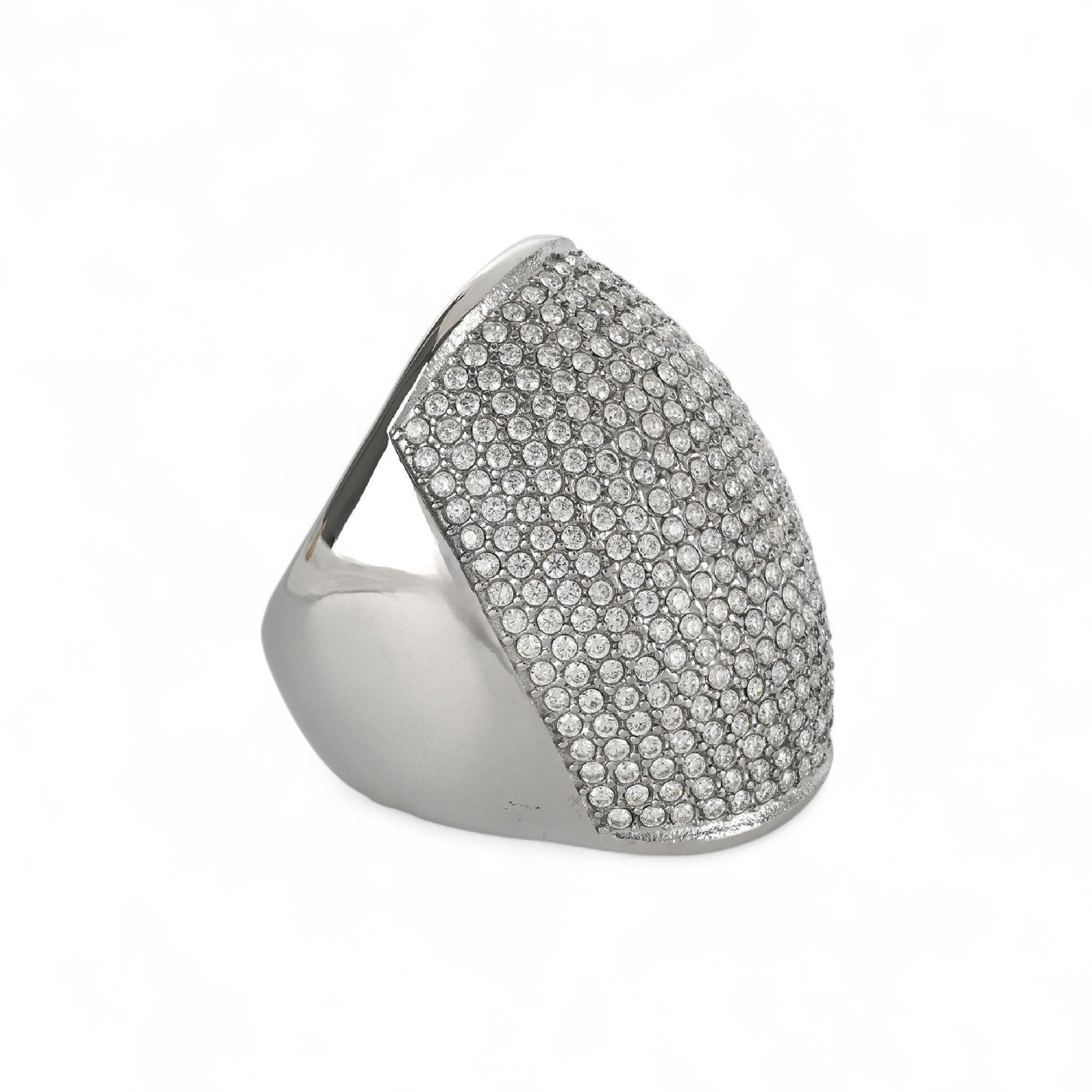 Bague alba avec zirconias R324