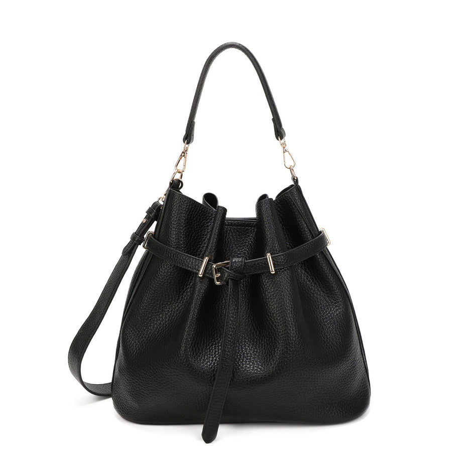 Bolso Shopper estilo caramelo