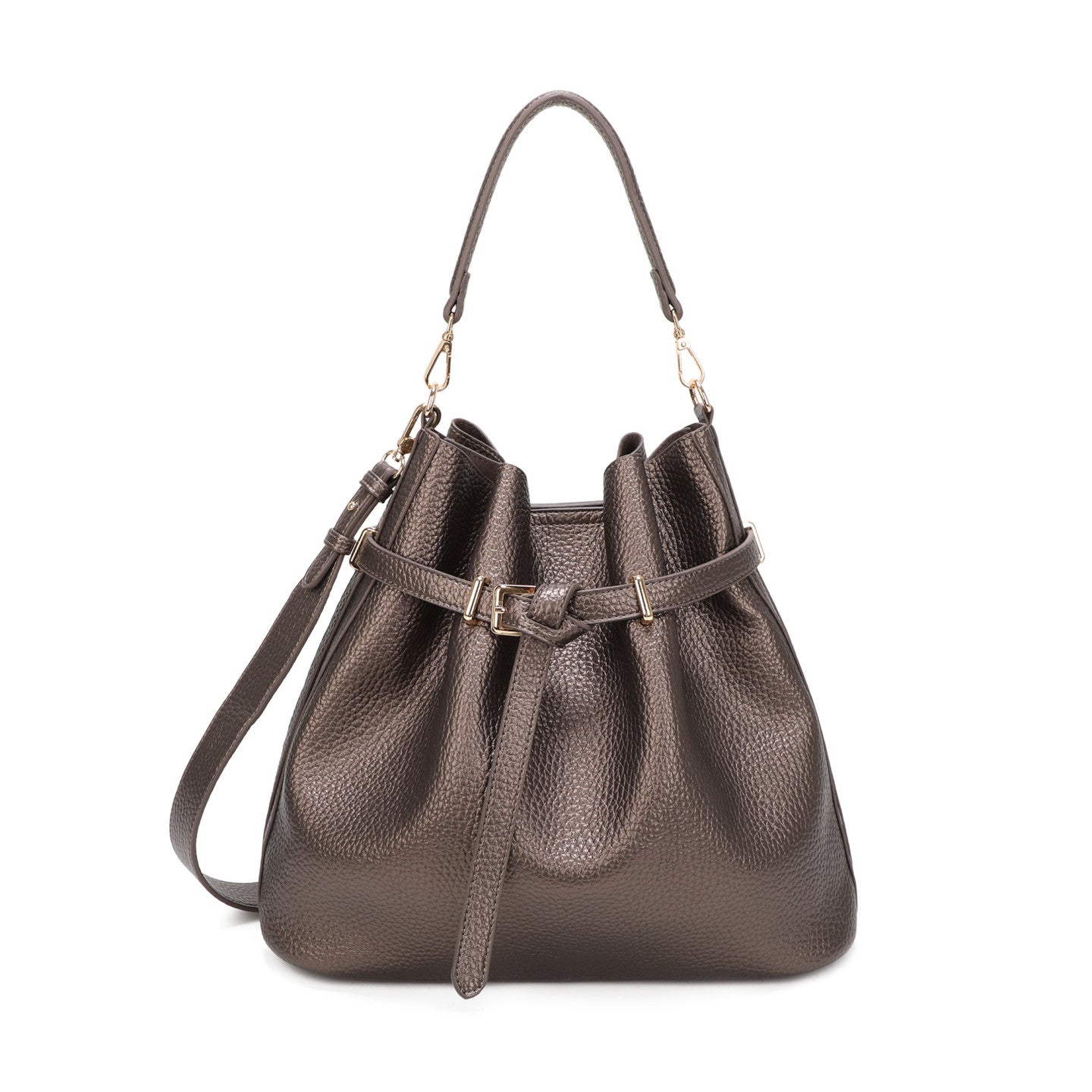 Bolso Shopper estilo caramelo