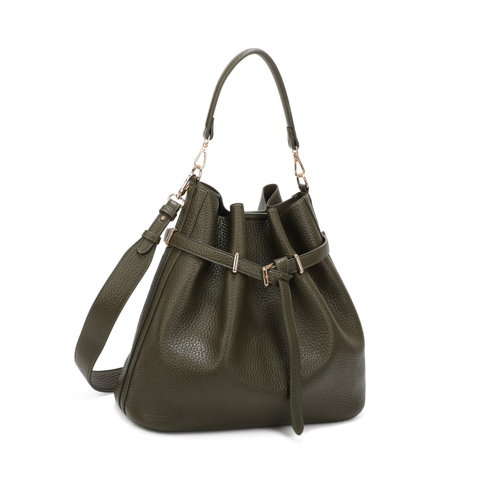 Bolso Shopper estilo caramelo