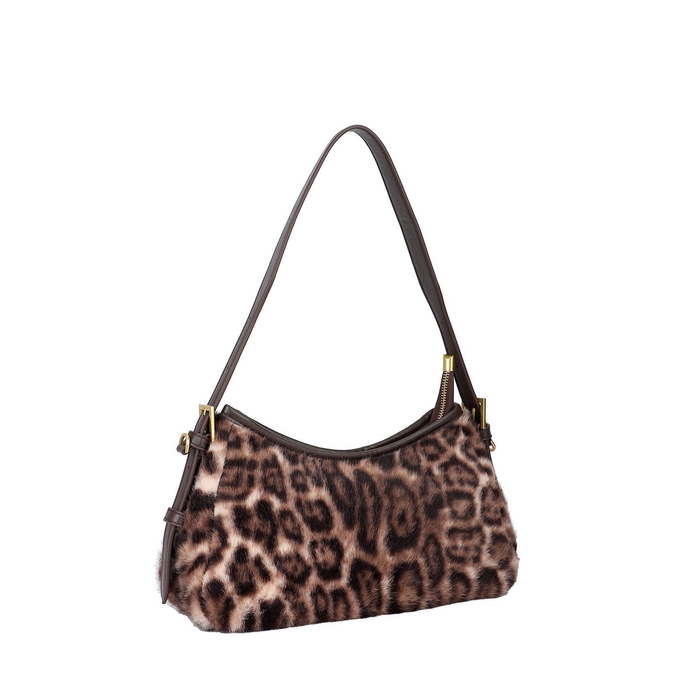 Borsa a tracolla con stampa tigre