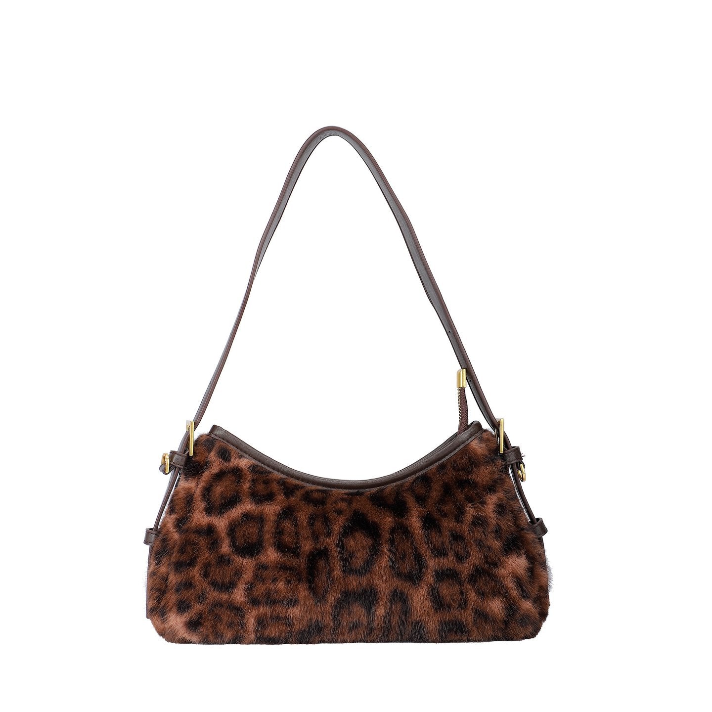 Borsa a tracolla con stampa tigre