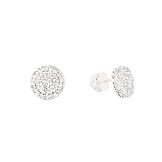 Boucles d'oreilles Luna avec zircons