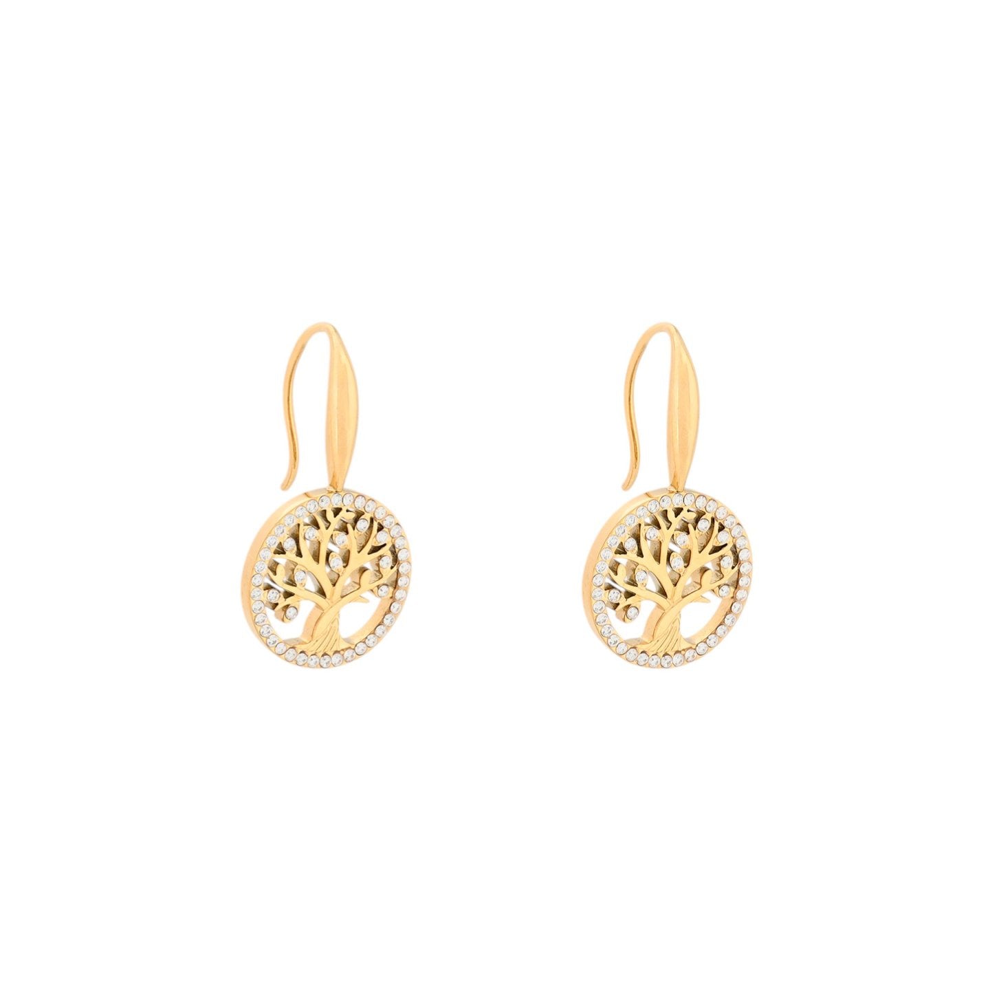 Boucles d'oreilles Alba arbre de vie