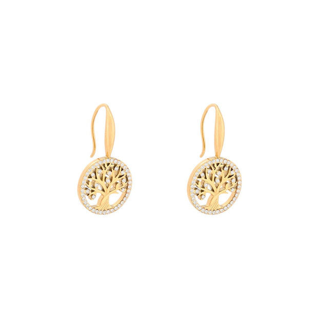 Boucles d'oreilles Alba arbre de vie