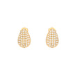 Boucles d'oreilles Alba goutte brillantes